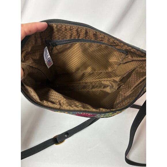 Danny K Tapestry Crossbody Purse Multicolor Boho Made in USA - Picture 8 of 10